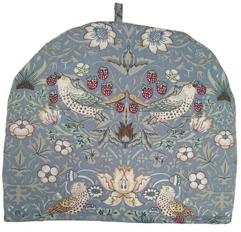 Theemuts William Morris Strawberry Thief Blauw